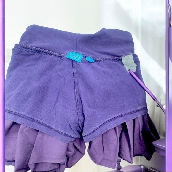 PLACE l Girl’s Purple Skorts l Pleated l 6X/7 VGUC - Picture 3 of 7